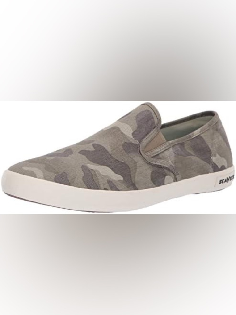Seavees  Baja Slip On Saltwash Camo Shoes
